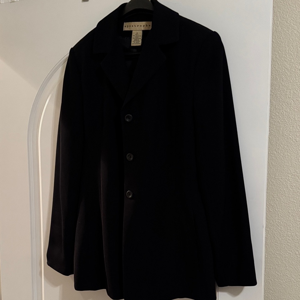 Apostrophe Black Blazer